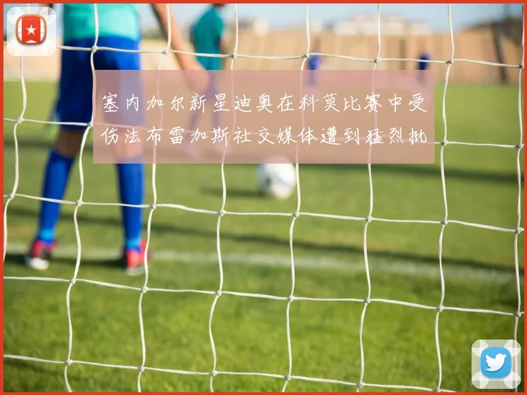 塞内加尔新星迪奥在科莫比赛中受伤法布雷加斯社交媒体遭到猛烈批评